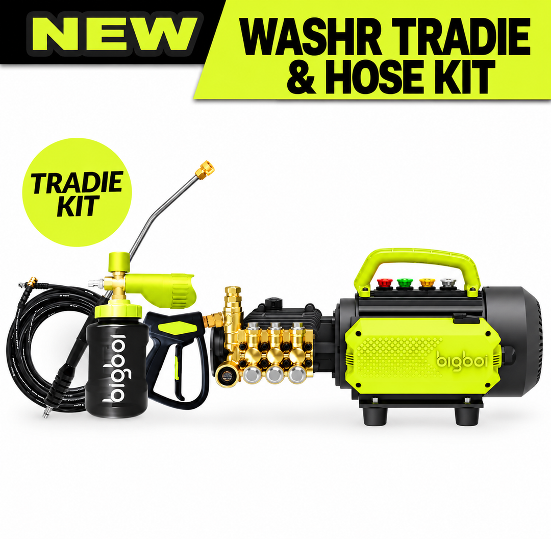WASHR TRADIE & HOSE KIT