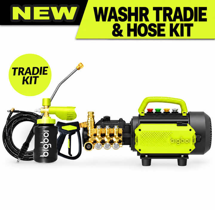 WASHR TRADIE & HOSE KIT