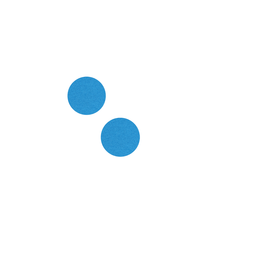 BUFF AND SHINE Blue URO-TEC Heavy Cutting Pad for Long Throw DA