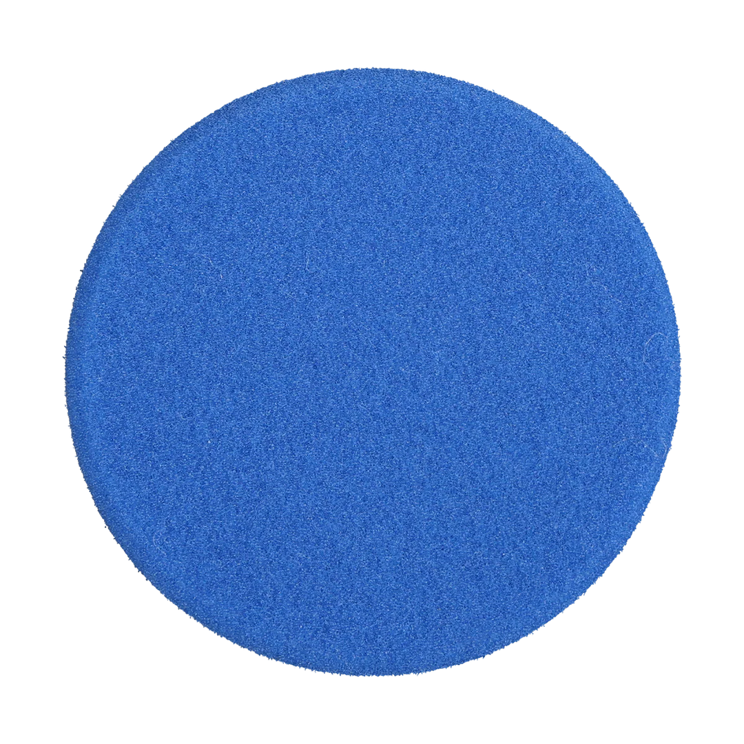 BUFF AND SHINE Dark Blue URO-TEC Heavy Polishing Pad for Long Throw DA