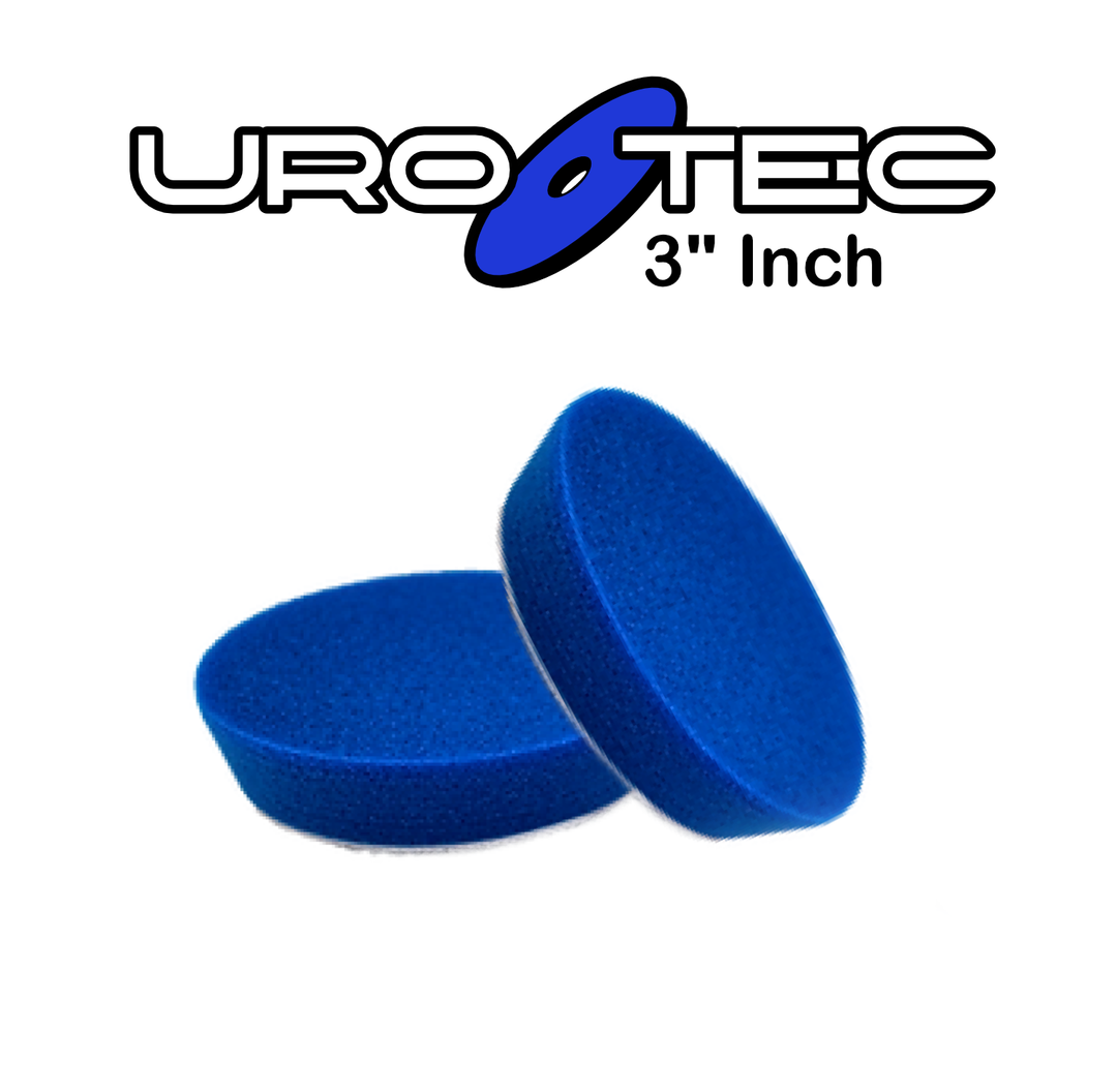 BUFF AND SHINE Dark Blue URO-TEC Heavy Polishing Pad for Long Throw DA