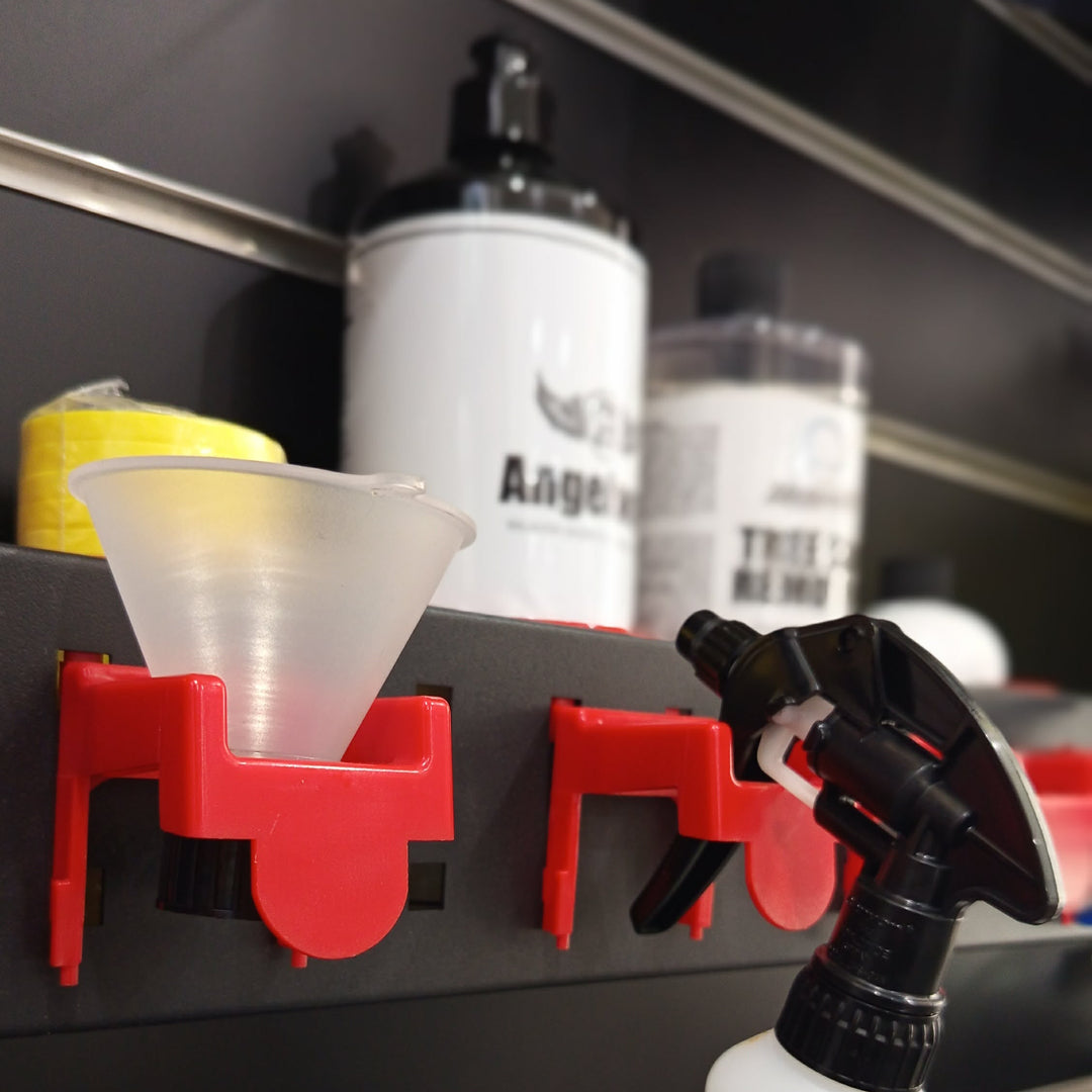 Envoke wall mount bottle rack