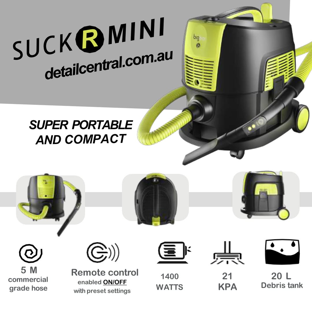 Bigboi SuckR Mini Commercial Wet & Dry Vacuum