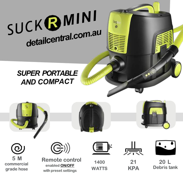 Bigboi SuckR Mini Commercial Wet & Dry Vacuum