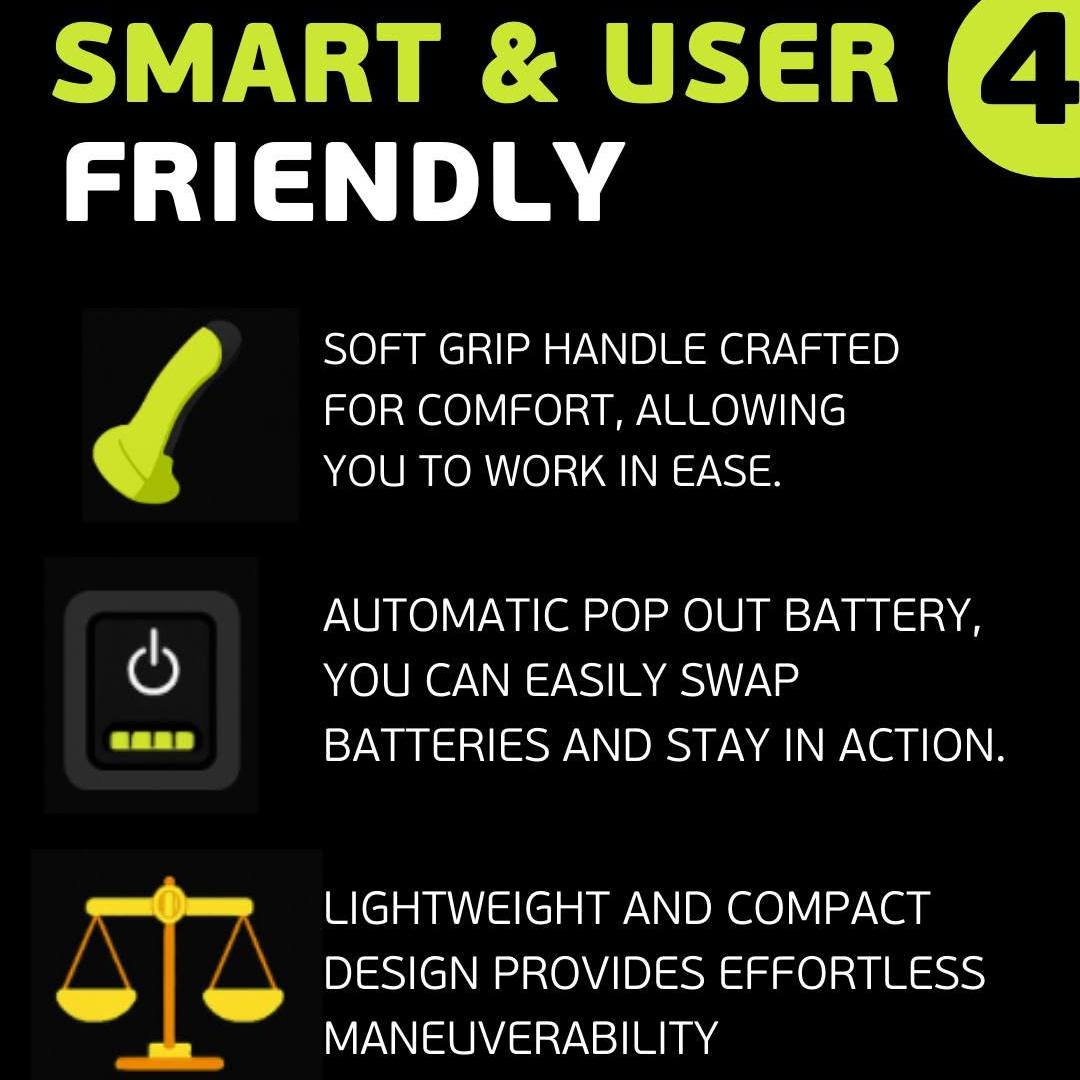 BigBoi - BLOWR CHARGD Cordless Touchless Car Dryer