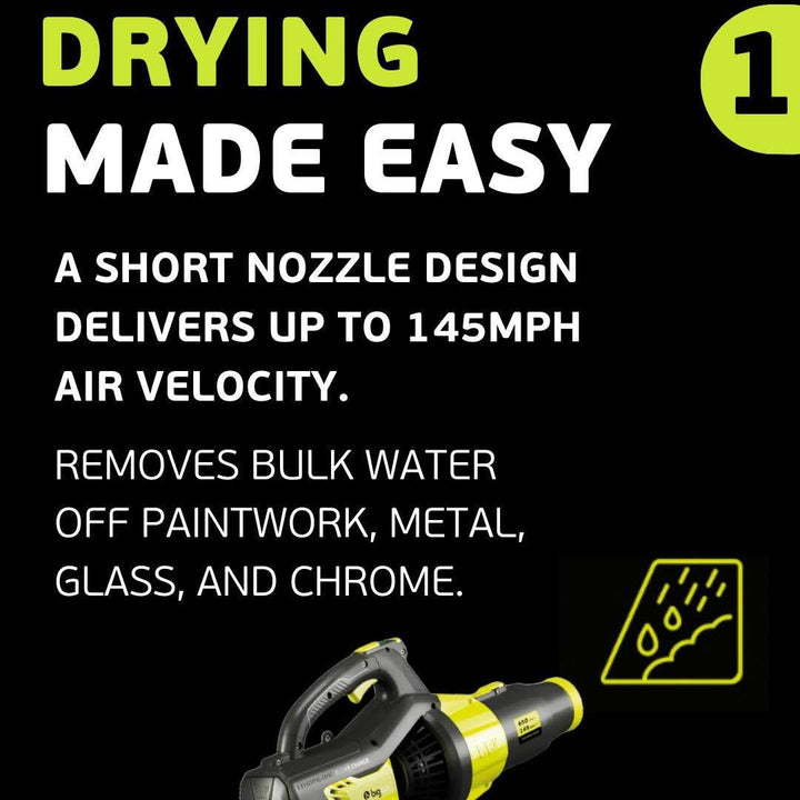 BigBoi - BLOWR CHARGD Cordless Touchless Car Dryer