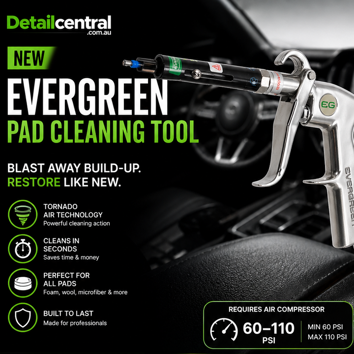 Air Blow Gun | Air Powered Interior & Pad Cleaning Tool