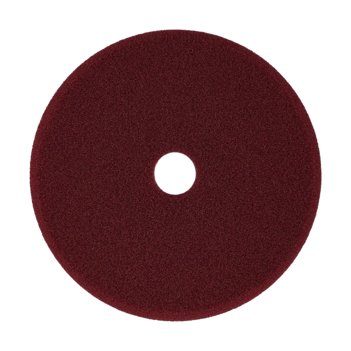 BUFF AND SHINE Maroon URO-TEC Medium Cutting Pad for Long Throw DA