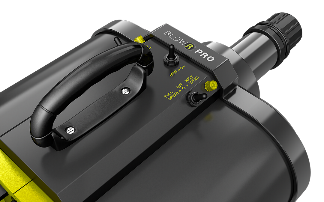 MK2 - Big Boi BLOWR PRO, 4 Stage Twin Motor air blower dryer, fixed heat on wheels