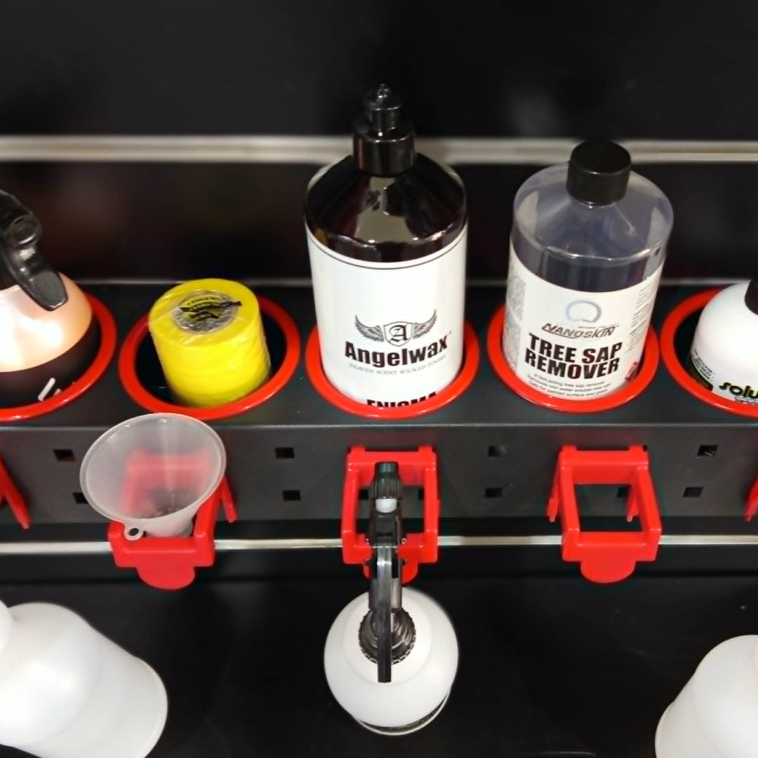 Envoke wall mount bottle rack