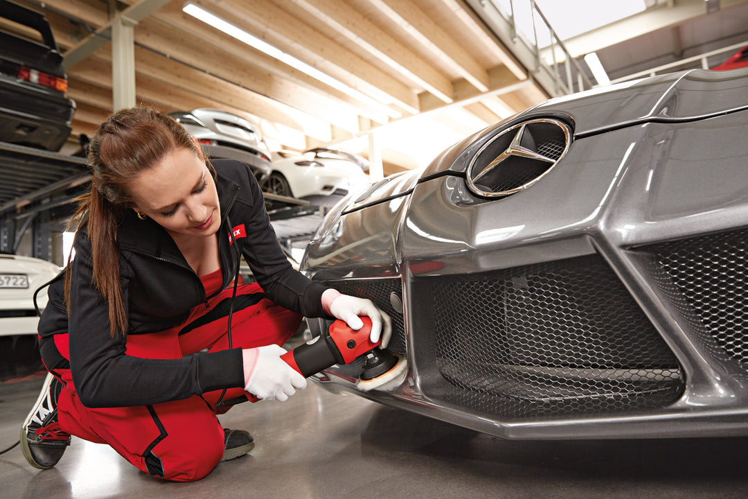 FLEX XFE 7-12 80 mini DA polisher 12mm