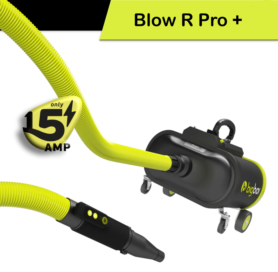 MK2 - Big Boi BLOWR PRO, 4 Stage Twin Motor air blower dryer, fixed heat on wheels