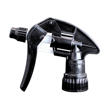 Canyon Black Chemical Resistant Spray trigger