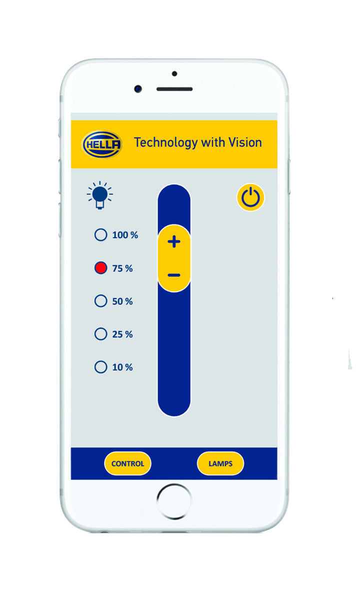 Hella Nova 10K Premium LED Work Light 100 Watt With Wireless Control