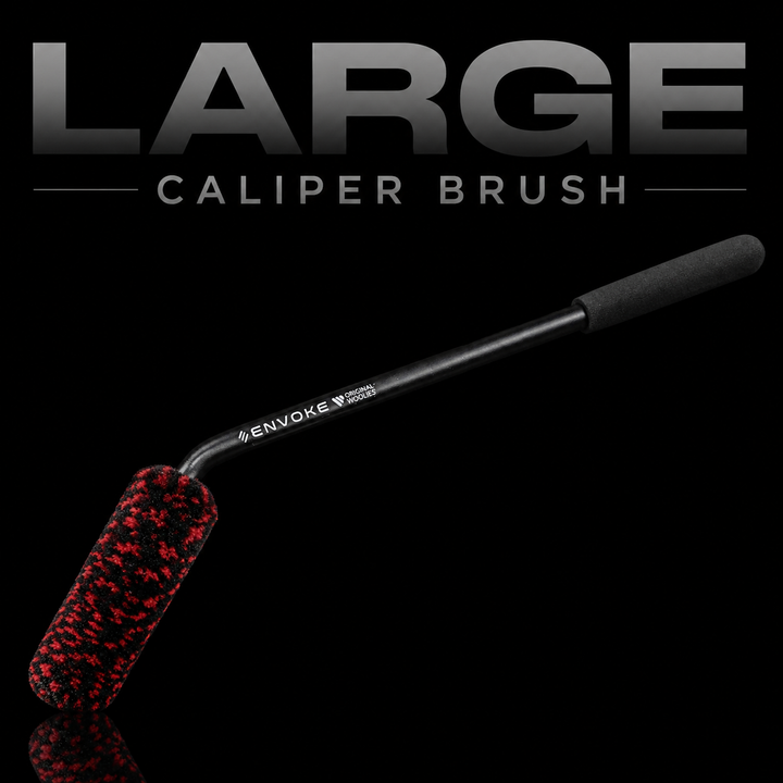 Envoke Wheel Woolie Brush Caliper Lrg 18ʺ handle