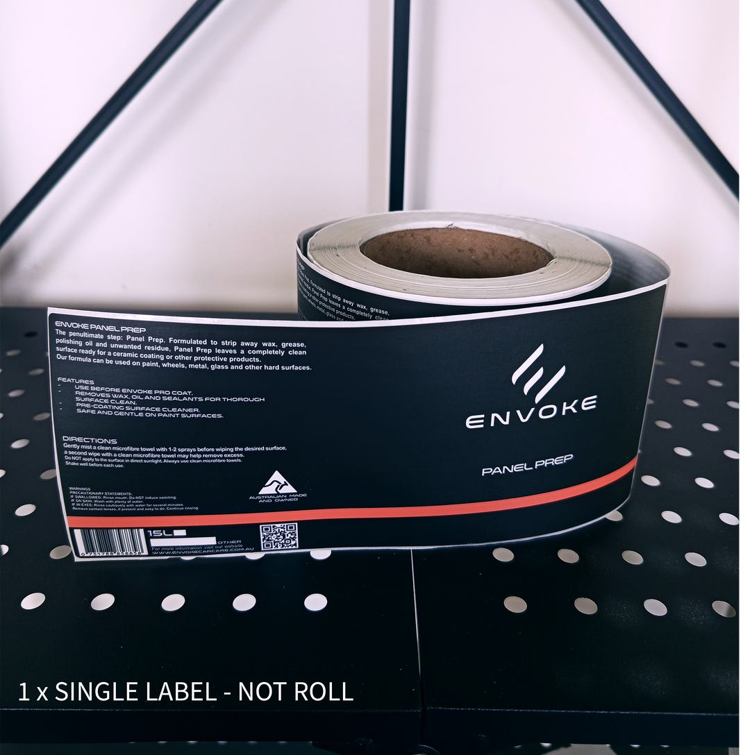 ENVOKE PRODUCT BOTTLE LABEL