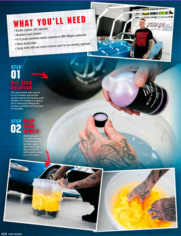 NEW Envoke Rinseless Wash Pro & Pro + Sio2