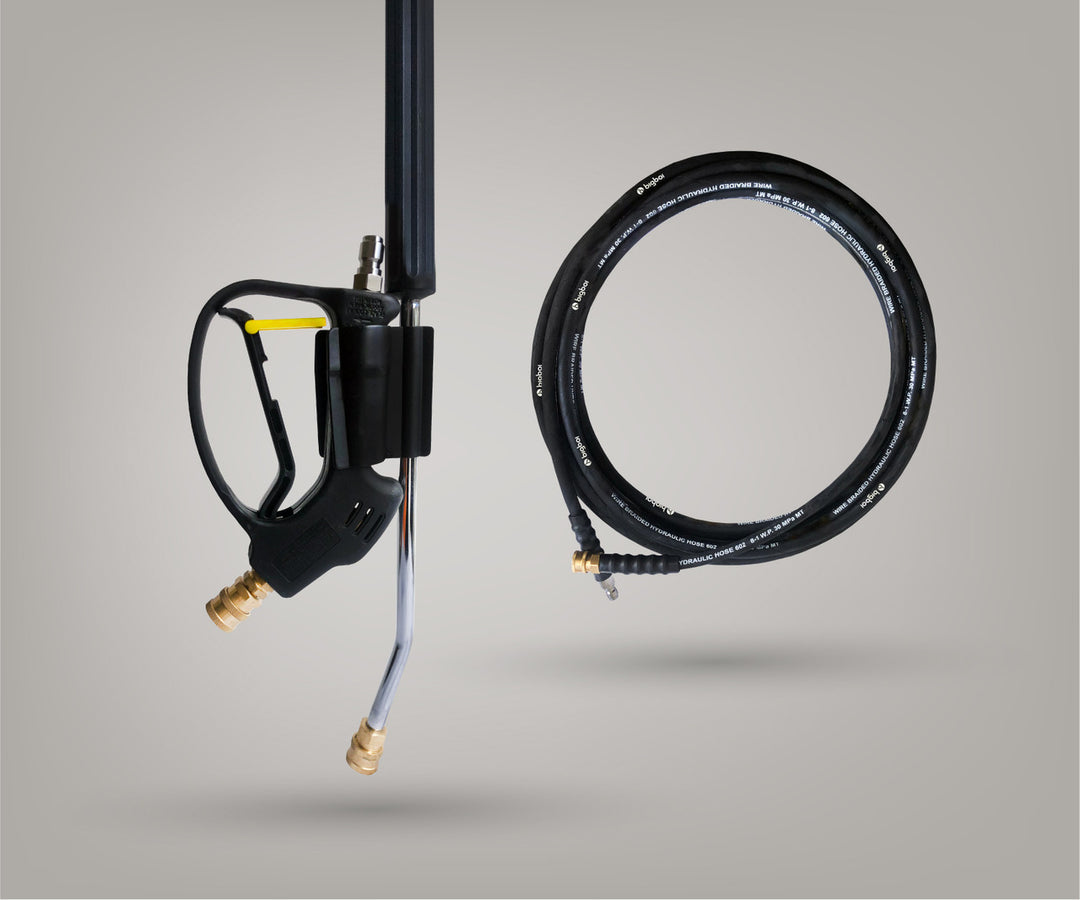 BIGBOI WASHR PRO 13 Metre 3 piece commercial hose kit