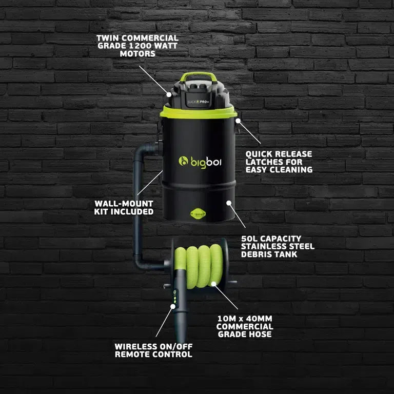 NEW- SUCKR PRO+ WALL MOUNTED SET