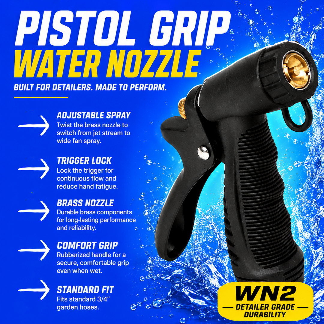 Buff and Shine WN2 Pistol Grip Water Nozzle