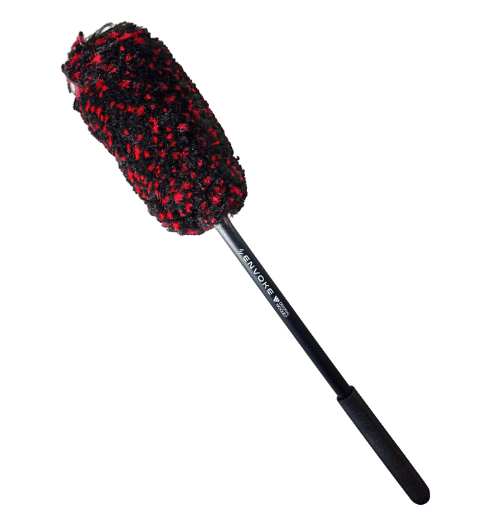 Envoke Wheel Woolie PLUS Brush LRG straight 18" handle