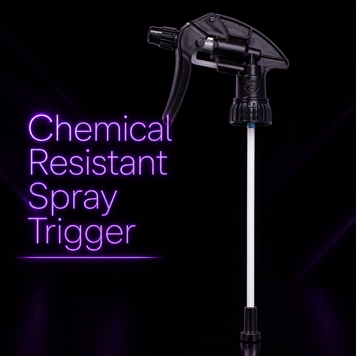 Canyon Black Chemical Resistant Spray trigger