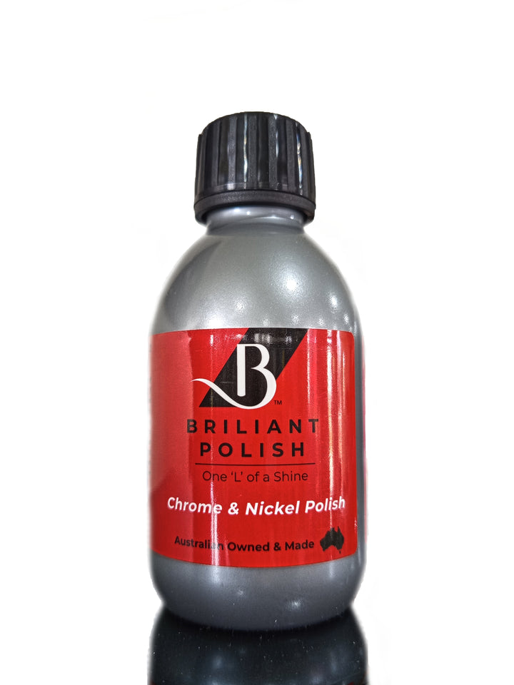 Briliant Polish Chrome & Nickel Metal Polish 175ml