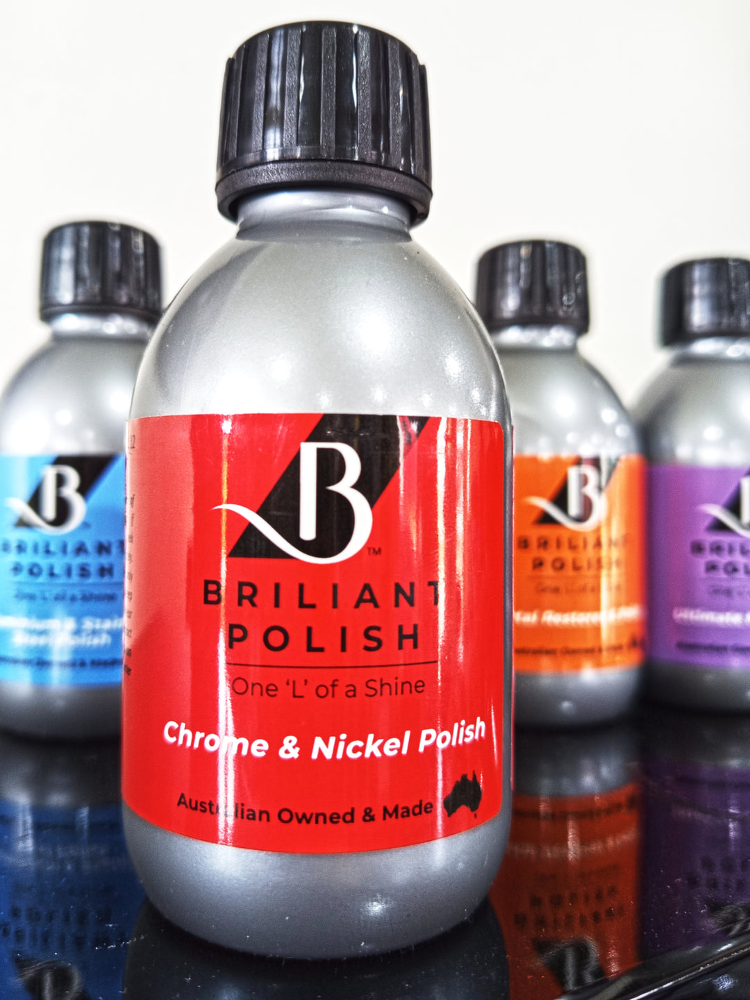 Briliant Polish Chrome & Nickel Metal Polish 175ml