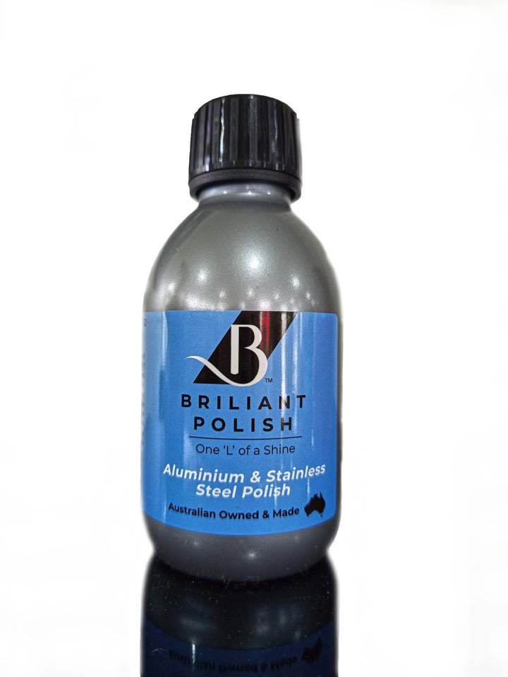 Briliant Polish Aluminium and Stainless Steel Metal Polish 175ml
