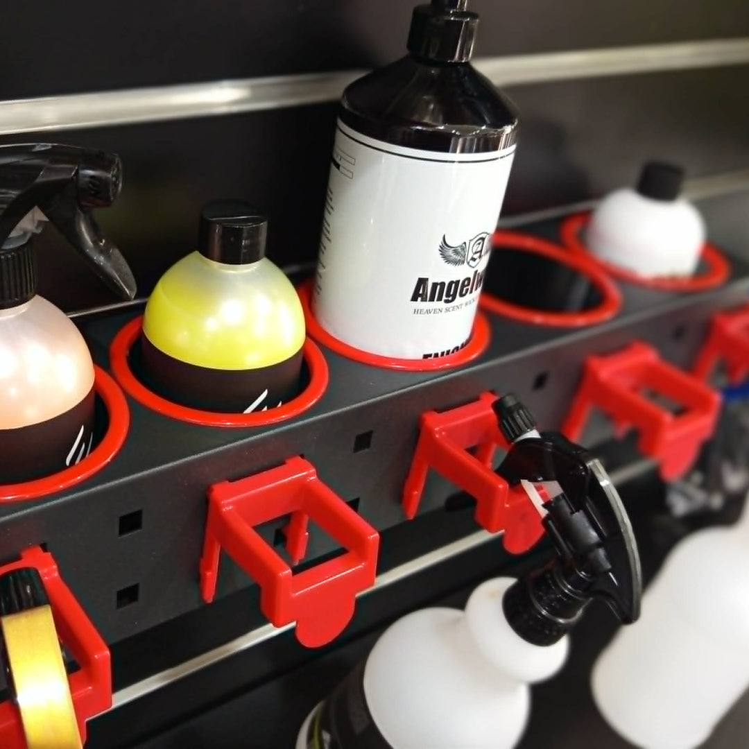 Envoke wall mount bottle rack
