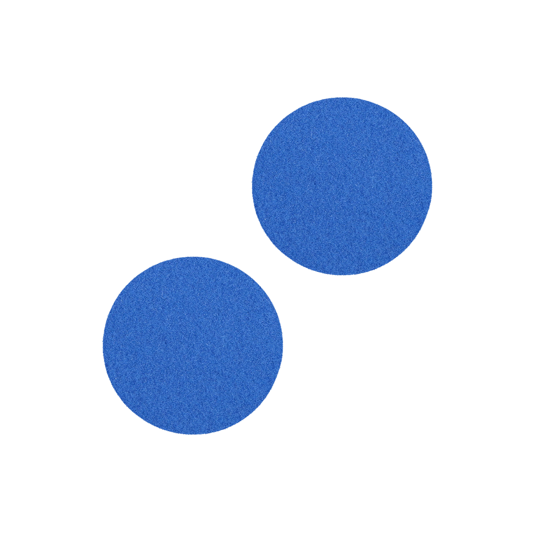 BUFF AND SHINE Dark Blue URO-TEC Heavy Polishing Pad for Long Throw DA