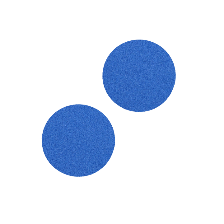 BUFF AND SHINE Dark Blue URO-TEC Heavy Polishing Pad for Long Throw DA