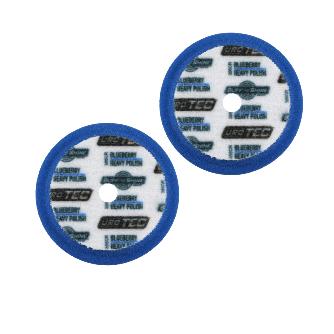 BUFF AND SHINE Dark Blue URO-TEC Heavy Polishing Pad for Long Throw DA