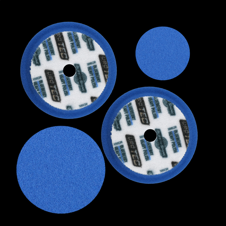 BUFF AND SHINE Dark Blue URO-TEC Heavy Polishing Pad for Long Throw DA