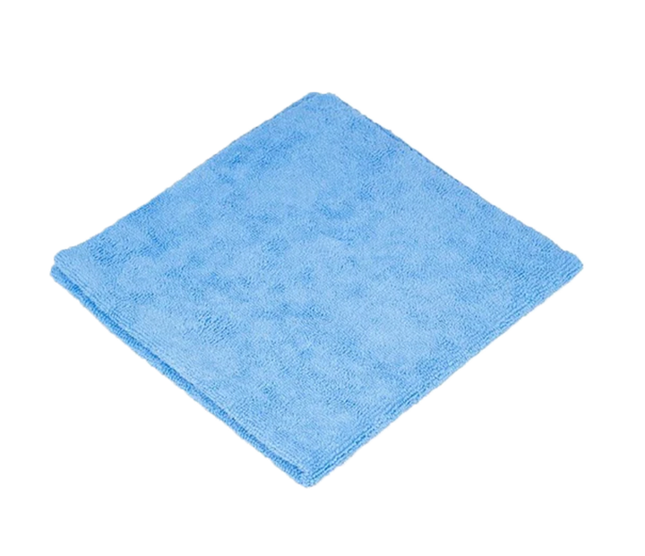 Paragon Microfibre MICRO POLISH 350GSM 40x40 Towel edge less BLUE Pearl Knit