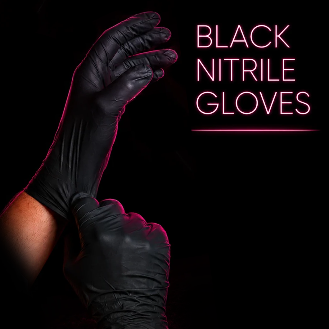 Premium Nitrile Disposable Gloves Box of 100
