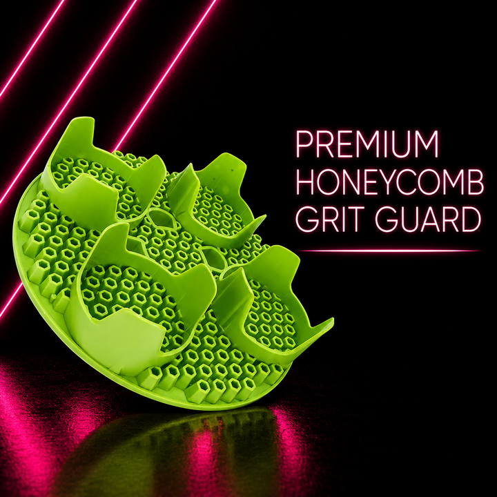Premium Honeycomb grit guard Green