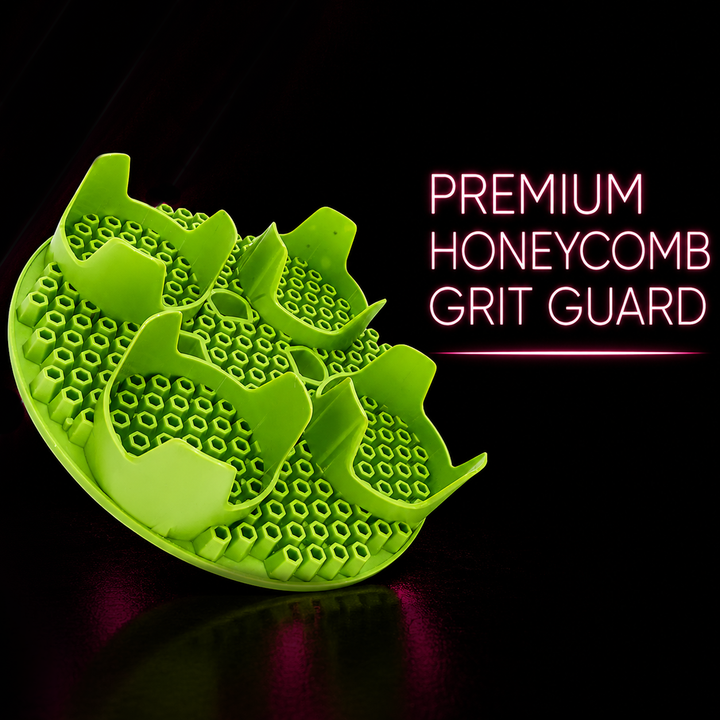 Premium Honeycomb grit guard Green