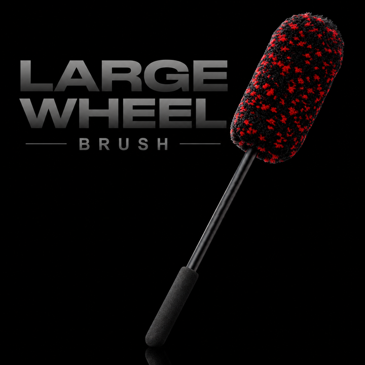Envoke Wheel Woolie PLUS Brush LRG straight 18" handle