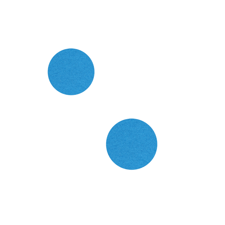 BUFF AND SHINE Blue URO-TEC Heavy Cutting Pad for Long Throw DA