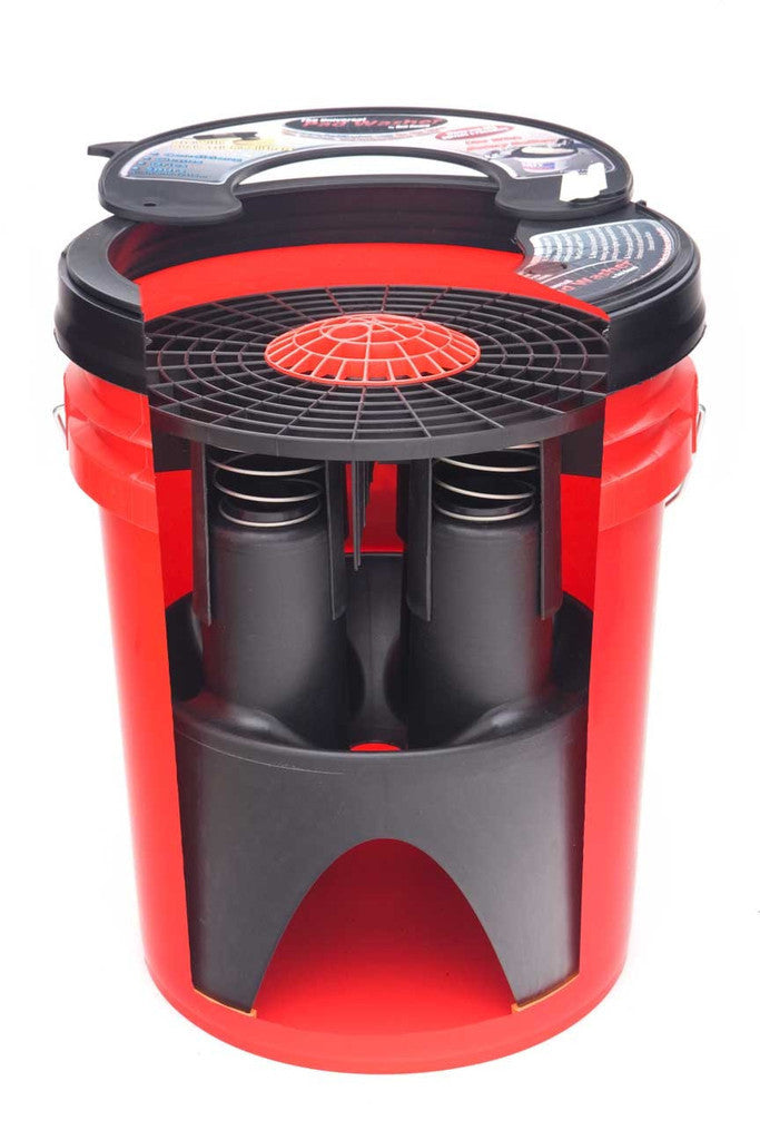 The Universal Pad Washer Bucket System with Grit Guard