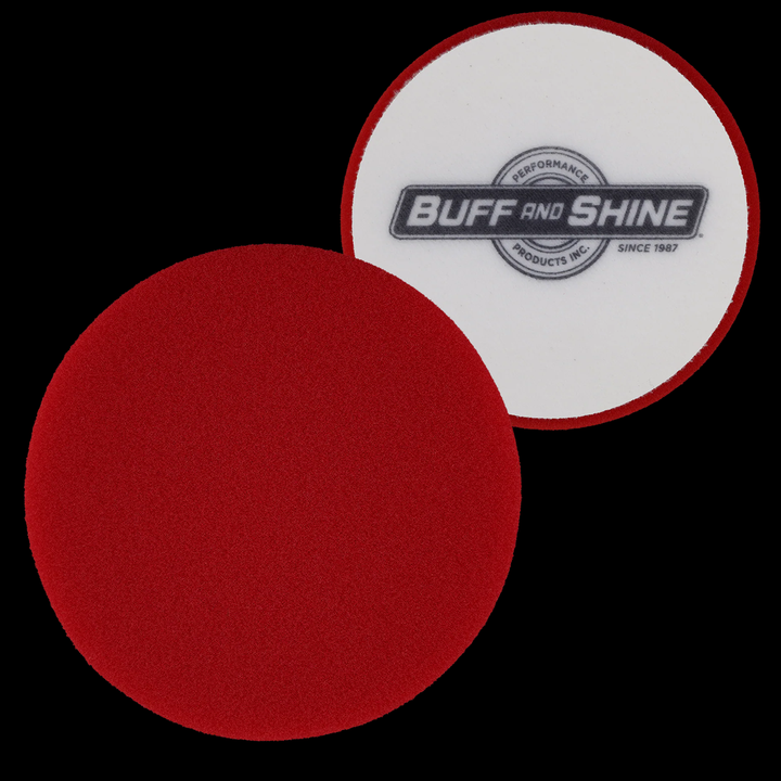 BUFF AND SHINE RED URO-CELL FINISHING PAD