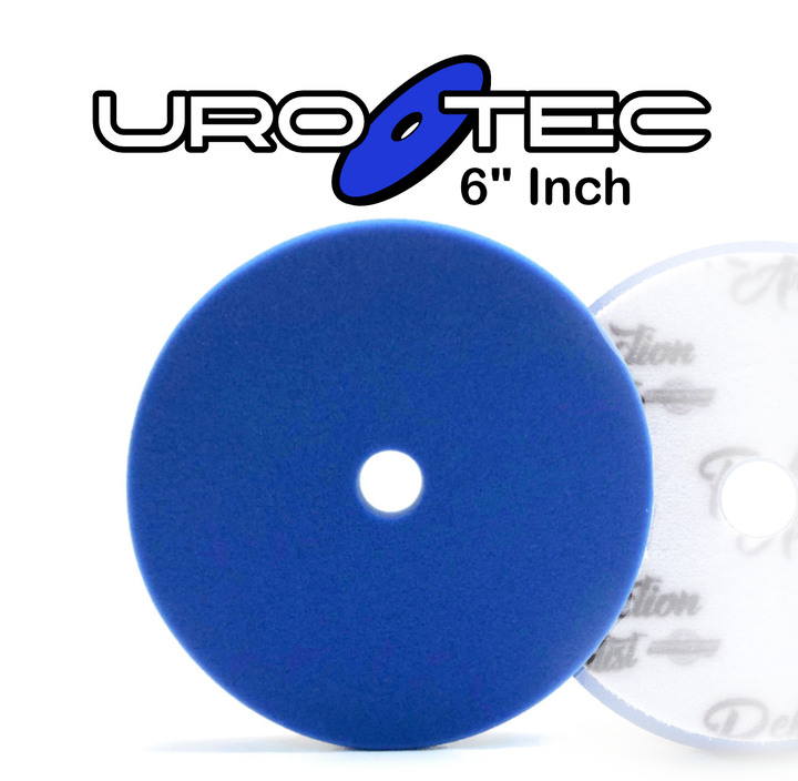 BUFF AND SHINE Dark Blue URO-TEC Heavy Polishing Pad for Long Throw DA