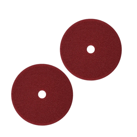 BUFF AND SHINE Maroon URO-TEC Medium Cutting Pad for Long Throw DA