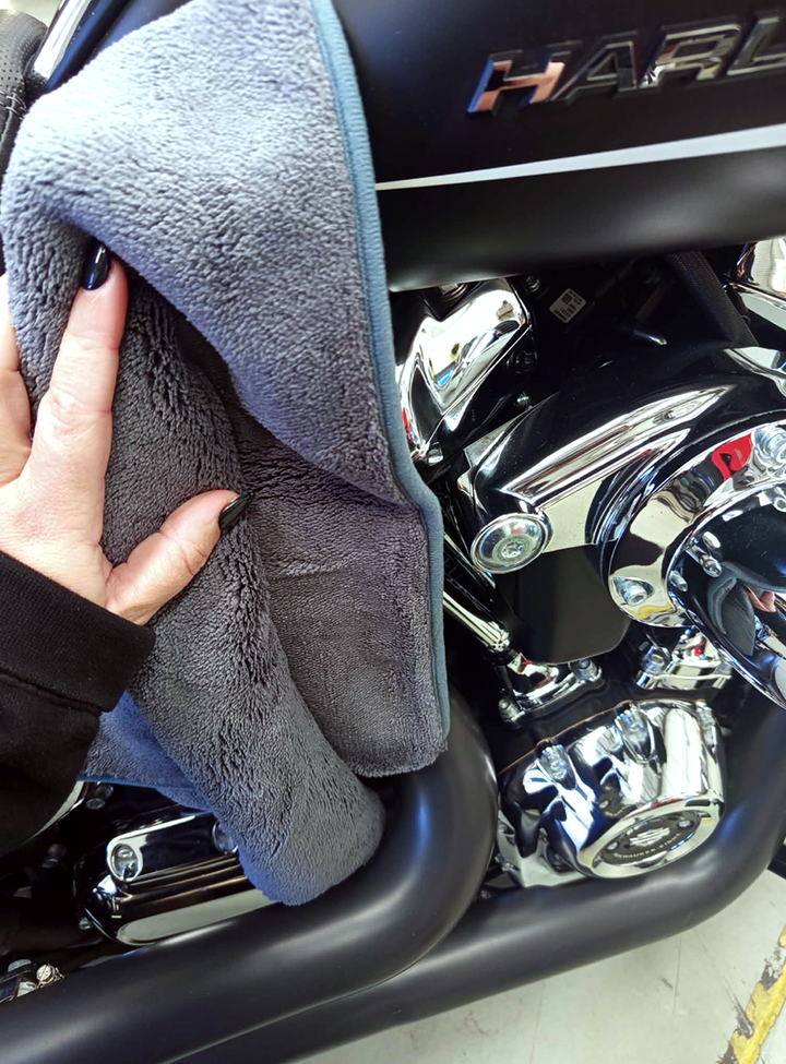 Super Plush Towel 1000gsm 40x40cm Grey