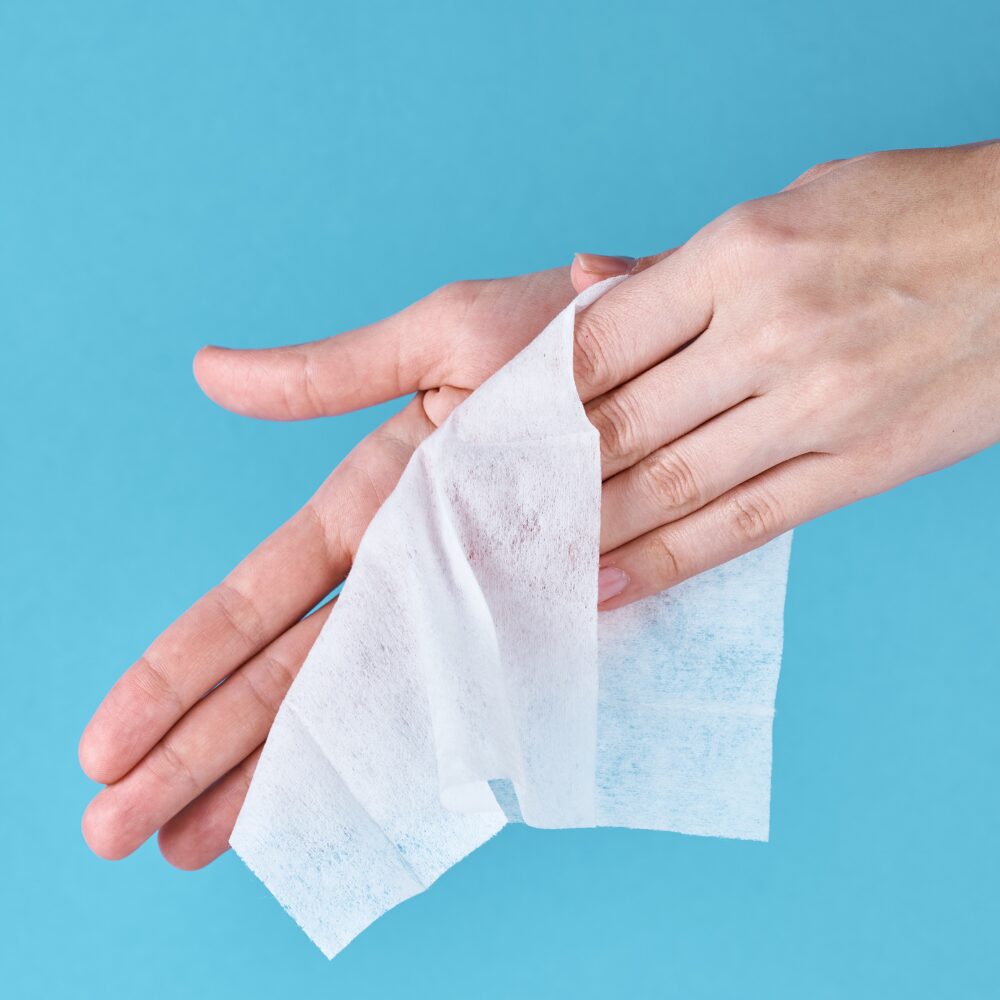 NANOSKIN 75% Alcohol Antiseptic Wipes 60-Pack